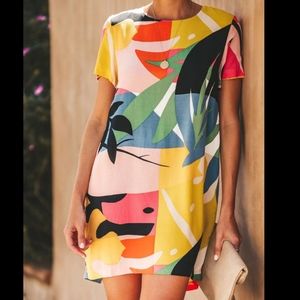 VICI Warhol Printed shift dress Size Medium